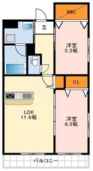 アラモード深井の物件間取画像